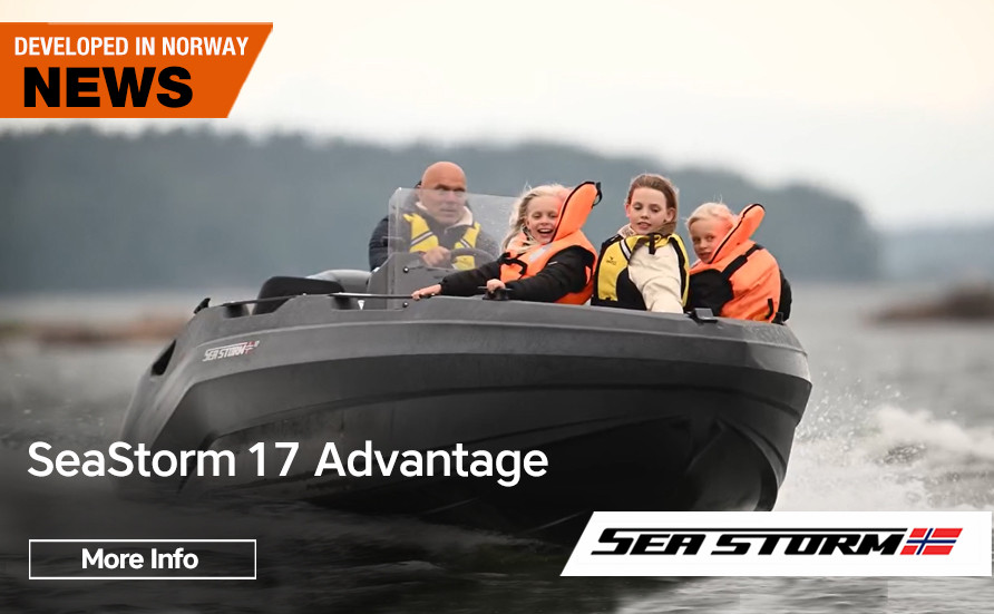 Lancha HDPE Seastorm 17" - 5,18 metros de eslora