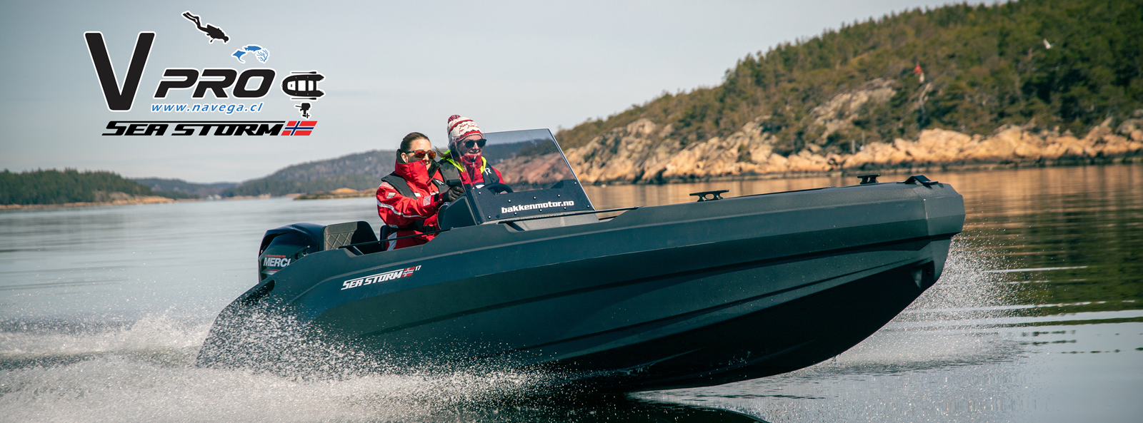 Lanchas SeaStorm HDPE en Chile